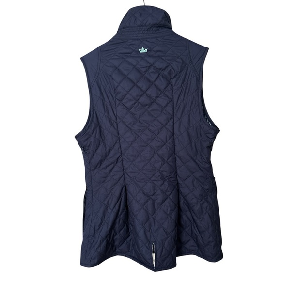 Peter Millar , WATERVILLE 1889, Crown Diamond Quilted Reversible Golf Vest, XS? - Picture 3 of 12
